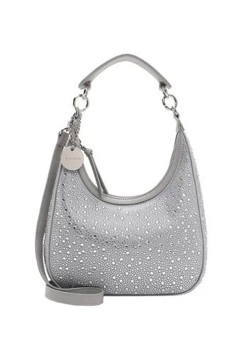 Tamaris Handtasche TAS Fleur für Damen, lightgrey 810 - Stylische Handtasche aus strapazierfähigem Synthetik mit abnehmbarem Umhängeriemen, ideal für den Alltag. Praktische Innenfächer und Reißverschluss bieten Sicherheit und Ordnung.