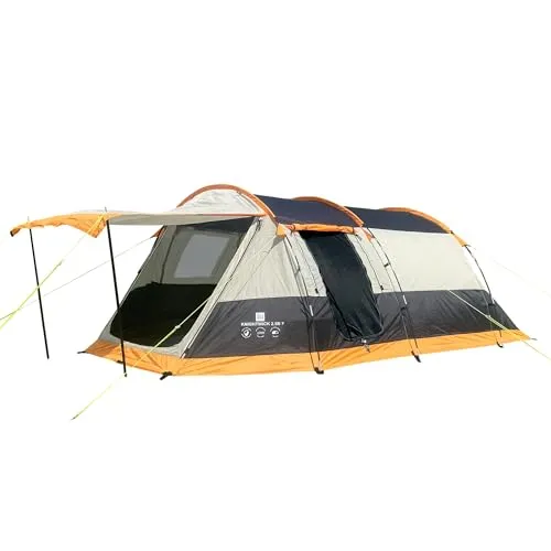 OLPRO Knightwick 3-Mann-Tunnel-Campingzelt mit Veranda, wasserdicht, 5000 mm, leichtes Kuppelzelt für 2-3 Personen, Festival, Rucksackreisen, Wandern, Outdoor-Schlafzelt