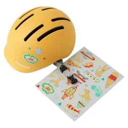 Thousand Jr. Kinderfahrradhelm – Personalisierbar mit Reflektoren - Der Thousand Jr. Helm bietet abnehmbare reflektierende Aufkleber für individuelle Gestaltung und erhöhte Sichtbarkeit. Mit sicherem Magnetverschluss und verstellbarem Dial-Fit-System für perfekten Sitz. Ideal für Fahrrad, Tretroller und Inlineskates.