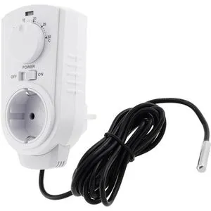 McPower Steckdosenthermostat TCU-440 - Heizungssteuerung mit externem Sensor für präzise Temperaturregelung. Ideal für Heiz- oder Kühlgeräte, bis 16 A belastbar und perfekt für Terrarien.