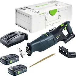 Festool RSC 18 EB-Basic Akku Säbelsäge 18 V mit 2 Akkus