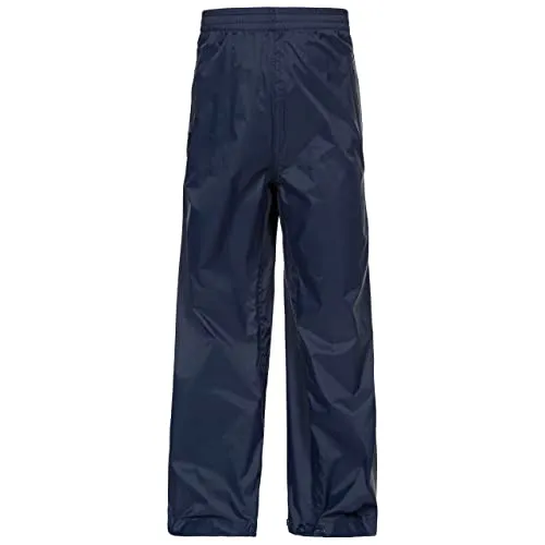 Trespass Kinder Regenhose Qikpac, Navy von Trespass