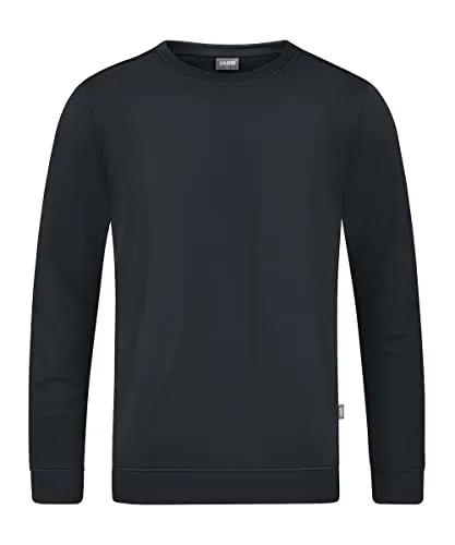 JAKO Men Basic-Sweats/Hoodys Sweat Doubletex, Anthrazit, 4XL - Herren-Sweatshirts aus hochwertigem Doubletex Material mit VORTEX Garn Technologie für optimalen Tragekomfort und Langlebigkeit. Ideal für Sport und Freizeit.