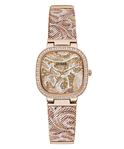 Guess Damen-Uhren Analog Quarz 32019893 in gold von GUESS
