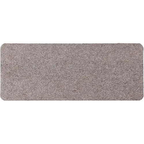 ANRO Schuhparkplatz Fußmatte rutschfest Fußabtreter Schmutzfangmatte Indoor Sauberlaufmatte schmal Abtropfmatte für Eingang Uni Beige 25 x 60 cm