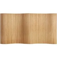 Homestyle4u Bambus Paravent Raumteiler 145x200 cm - Eleganter Raumteiler aus Bambus mit natürlicher Ausstrahlung. Flexibel einsetzbar für Sichtschutz oder Raumtrennung, schafft eine freundliche Atmosphäre und passt sich mühelos jedem Einrichtungsstil an.
