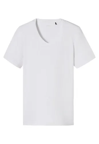 Schiesser Herren Shirt Kurzarm V-Ausschnitt - Premium Cotton Unterhemd - Hochwertiges T-Shirt für Herren aus Premium Cotton, ideal für den täglichen Komfort und eine perfekte Passform.