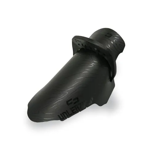 Unleazhed Schraubbares Schutzblech | M01 Bolt On Mudguard | Für Fox 34*,36*,38 | Rockshox Zeb, Domain, Lyrik, Pike (Beschreibung beachten) | Made in Germany