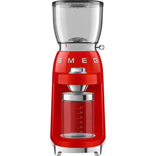 Smeg 50s Style Kaffeemühle (2-283001) - Kaffeemühle im Retro-Design, bietet präzise Mahlgrade für perfekten Kaffeegenuss und ist ein stilvolles Highlight in jeder Küche.
