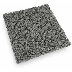 Feuerfest 123 GmbH Kaminofen-Erweiterungssegmet Feinstaub Rußfilter 350x350x30mm, Reduzierung von Feinstaub durch Schaumkeramische Filter 35 cm x 35 cm x 3 cm