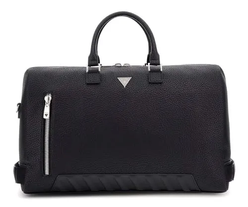 Guess Torino Weekender Reisetasche 54 cm schwarz - Stylische Reisetasche für Wochenendausflüge, geräumig und aus hochwertigem Material für optimalen Komfort.