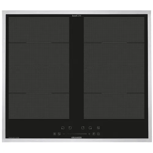 Oranier Induktionskochfeld 60cm FLI560 Flächen-Induktion Slider Edelstahl-Rahmen