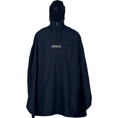 PRO-X ELEMENTS Herren Regenponcho PASOFINO - Praktischer Rad-Poncho mit Armdurchgriffen - Funktionsjacke für Radfahrer, ausgestattet mit Reflexstreifen, großen Brusttaschen und Handschlaufen für optimalen Schutz und Komfort bei jedem Wetter.