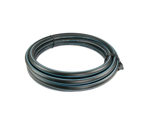 Wasserrohr, Druckrohr PE80 - 25 mm x 2,3 mm, Glatt SDR 11, 12,5bar, 1 m, D=0,60m
