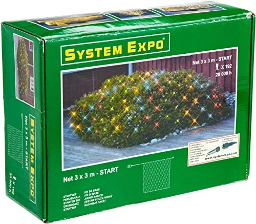 System Expo 484-35-80 Netz 300 x 300 cm Start, multicolor