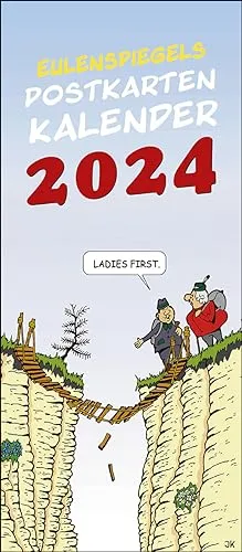 Eulenspiegels Postkartenkalender 2024