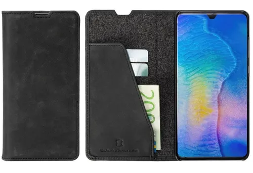 Krusell Folio Wallet Tasche Smart Schutz-Hülle Case Cover für Huawei Mate 20