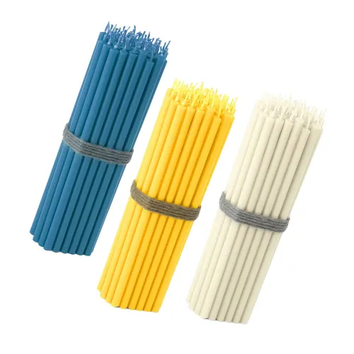 150x Stabkerzen 16cm bunt – tropffrei & rußfrei - Set mit dekorativen Stabkerzen, ideal für Feiern und Events. Genießen Sie stimmungsvolles Licht in jedem Raum – geruchlos und in fröhlichen Farben.