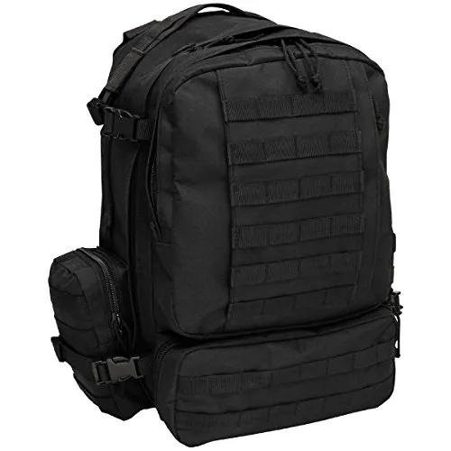 MFH Italienischer Rucksack Tactical Modular 45 l - Rucksack für Outdoor-Aktivitäten, 45 l Volumen, gepolsterte Tragegurte und vielseitige Molle-Schlaufen für optimale Anpassung und Stauraum.
