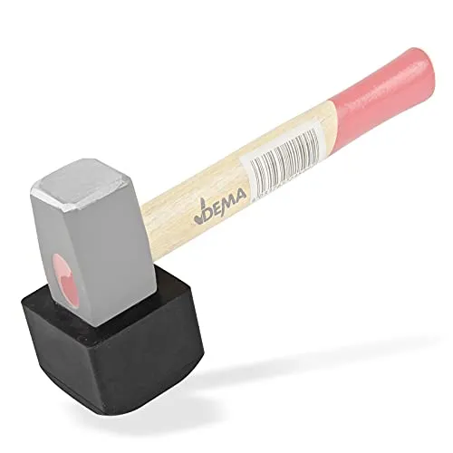 Ersatz-Gummiaufsatz für 1500g Plattenhammer Fäustel Pflasterhammer Gummihammer