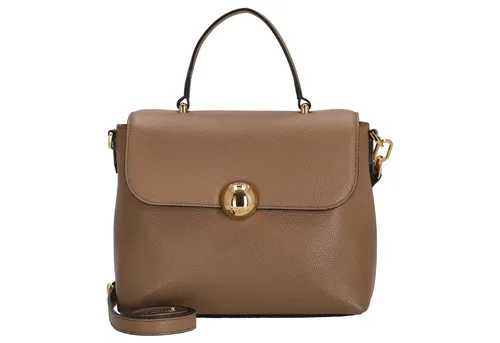 Furla Moonlight Handtasche S aus Leder in Braun, 23 cm - Elegante Furla Moonlight Handtasche S aus hochwertigem Leder, 23 cm. Perfekt für den stilvollen Alltag, bietet ausreichend Platz für Essentials und überzeugt durch zeitloses Design.