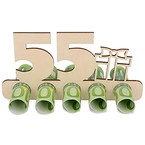 Spruchreif | Witziges Geldgeschenk | Gutscheinverpackung | Geschenk 55. Geburtstag