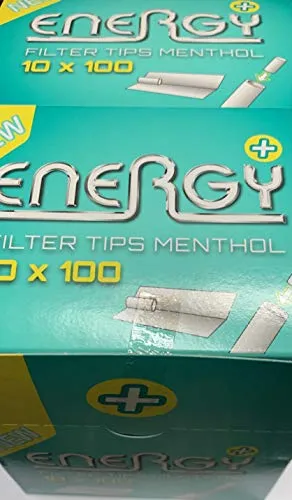 ENERGY+ Filter Tips Menthol | Elixyr+ | Menthol Filter | Filter | ohne Nikotin