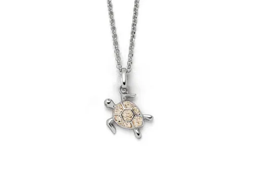 DUR Halskette Turtle aus 925 Sterling Silber von DUR