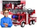 Interaktives Feuerwehrauto mit Licht & Sound, 1:16
