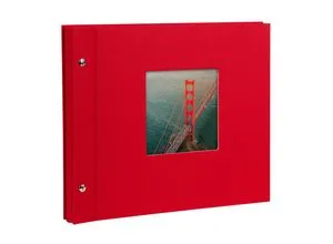 Goldbuch Schraubalbum Rot 26 984 30x25cm