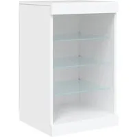 vidaXL Sideboard mit LED-Leuchten Weiß 41x37x67 cm von vidaXL