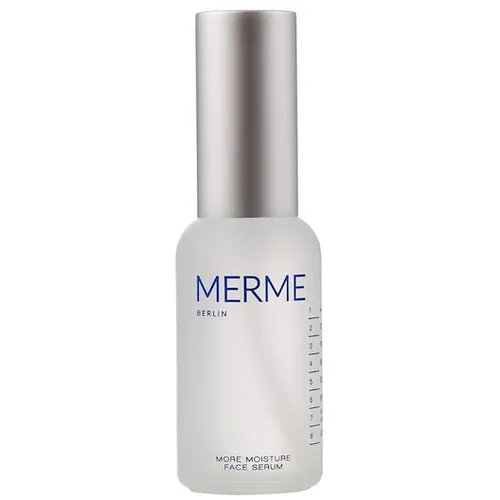 MERME-Berlin Gesicht PflegeMore Moisture Face Serum 30 ml - Medizinische Körperpflege mit intensiver Hydration durch 7 molekulare Größen von Hyaluronsäure und Ectoin, schützt die Haut vor Umwelteinflüssen und reduziert Rötungen für ein pralles, gesundes Hautbild.