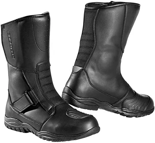 Bogotto Tour-X Motorradstiefel Schwarz Größe 44 für Frauen von Bogotto