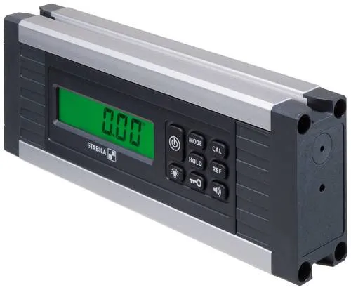 Stabila TECH 500 DP Neigungsmesser | Digitaler Winkelmesser für präzise Messungen - Winkelmesser mit großem Messbereich von 0° bis 360°, ideal für präzises Messen in vier Quadranten. Robustes Design, Made in Germany, IP 65 Schutz.