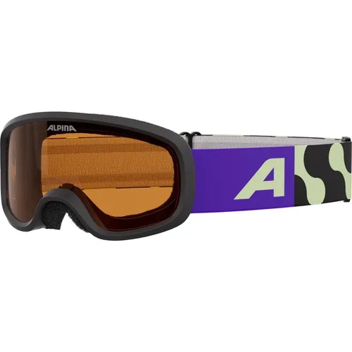 Alpina Kinder Piney 2.0 Skibrille (Größe XS, gelb) von Alpina