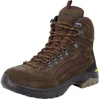 GUGGEN Mountain Herren und Damen Wanderstiefel - Wanderschuhe aus wasserabweisendem Leder mit verstärkter Schuhspitze, ideal für Trekking und Outdoor-Aktivitäten, bieten hohen Tragekomfort und Stabilität.