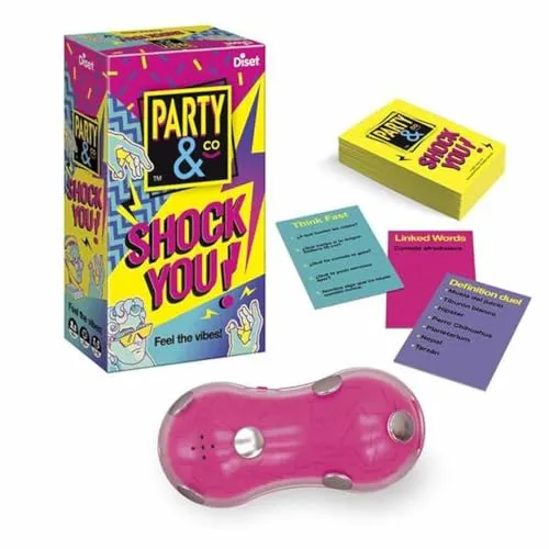 Diset - Party & co Shock You, Brettspiel, empfohlen ab 16 Jahren