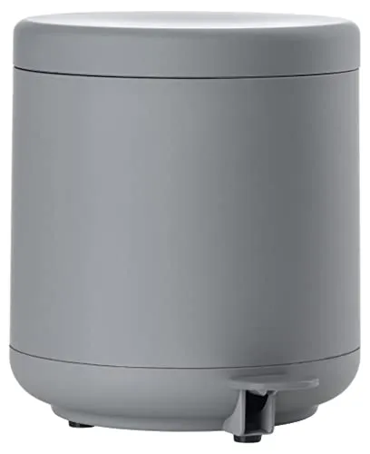 Zone Denmark Ume Treteimer 4 l, grau - Elegantes Design - Haushaltszubehör mit Soft-Touch Oberfläche, der Ume Treteimer verbirgt Mülltüten und sorgt für einen aufgeräumten Look in Ihrem Zuhause.