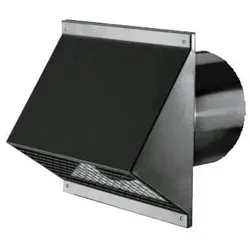 Wolf CWL Excellent Wandhaube 2575808 schwarz, DN 180 mm