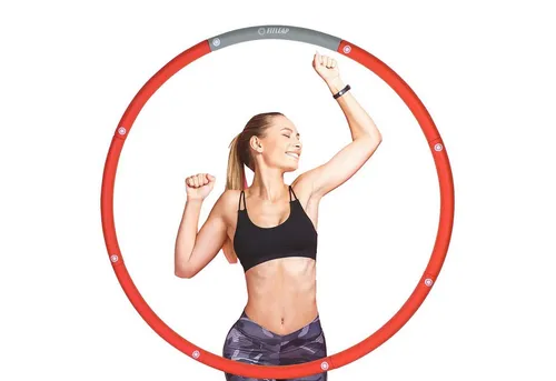 Fitleap Hula-Hoop-Reifen Fitness und Massage, Hula Hoop Reifen für Erwachsene und Kinder, 8 Se…