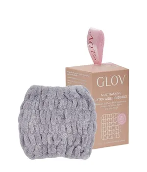 GLOV Extra Wide Headband Grey Haarband 1 Stk in grau von GLOV
