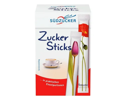 SUEDZUCKER Zucker Sticks 50 x 5 g von SUEDZUCKER