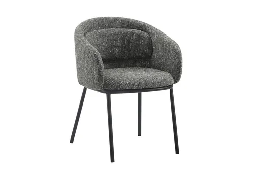 riess-ambiente Esszimmerstuhl FLORENZ granitgrau schwarz von Riess-Ambiente