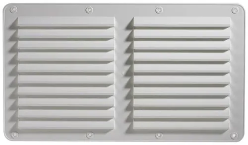 FAWO Kiemenlüfter, weiß 385x220mm