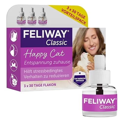 FELIWAY Classic 3x30 Tage Vorteilspack für Katzen von FELIWAY