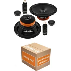 Musway MAE6.2C Einbauset für Ford S-MAX – 16 cm Lautsprecher - Komplettset für den Ford S-MAX (2006-2014) mit hochwertigen Musway 2-Wege Lautsprechern. Einfacher Austausch dank Adaptersteckern und Ringen – für beeindruckenden Klang im Auto!