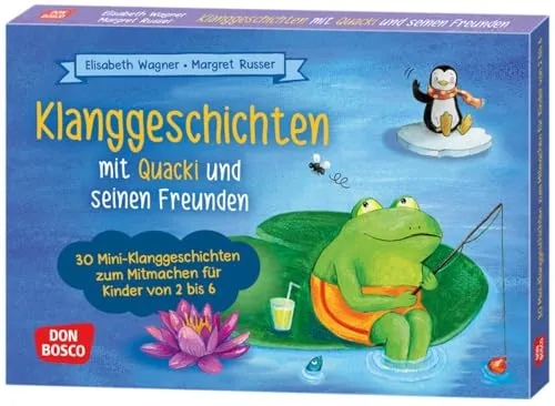 Klanggeschichten mit Quacki und seinen Freunden: Musikalische Früherziehung mit Orff-Instrumenten in Krippe und Kita (Spielen – Lernen – Freude haben. ... Ideen für Kindergruppen auf DIN-A5-Karten)
