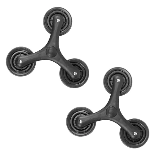 bremermann Ersatzrad 2er Set für Einkaufstrolley DREBBER