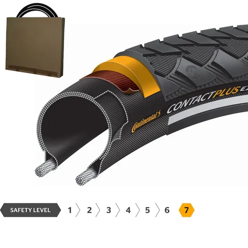 Continental Trekking City Reifen Contact Plus 26-28