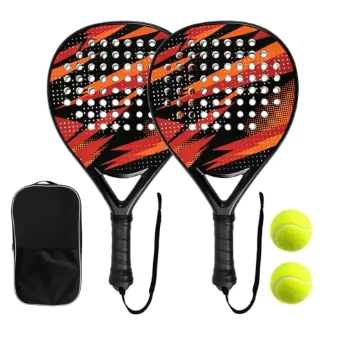 Smartwo Padel Schläger Set für Anfänger